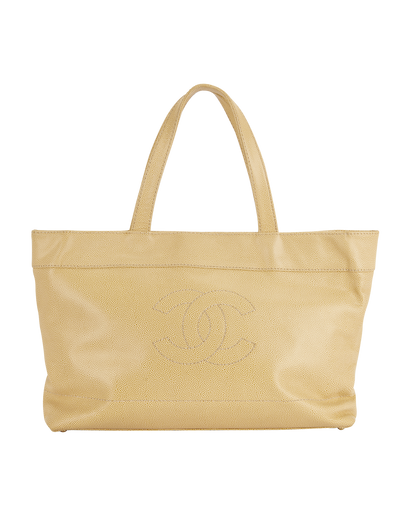 Chanel Vintage Timeless CC Tote, front view